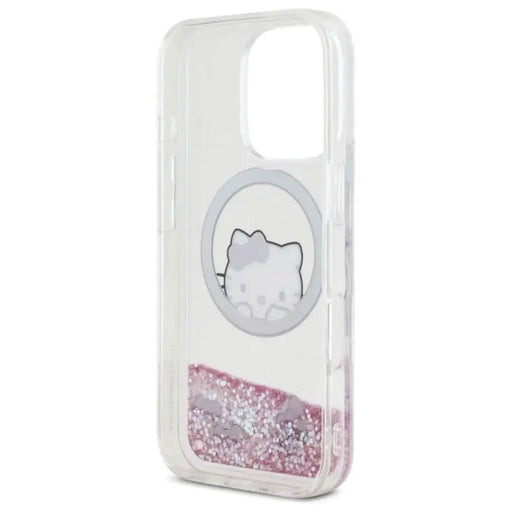 Калъф Hello Kitty Liquid Glitter Sweet Kitty Bows MagSafe