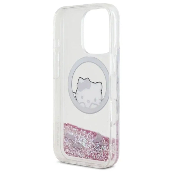 Калъф Hello Kitty Liquid Glitter Sweet Kitty Bows MagSafe