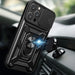 Калъф Hybrid Armor Camshield iPhone 16 Pro с капак