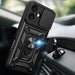 Калъф Hybrid Armor Camshield iPhone 17 със стойка и капак