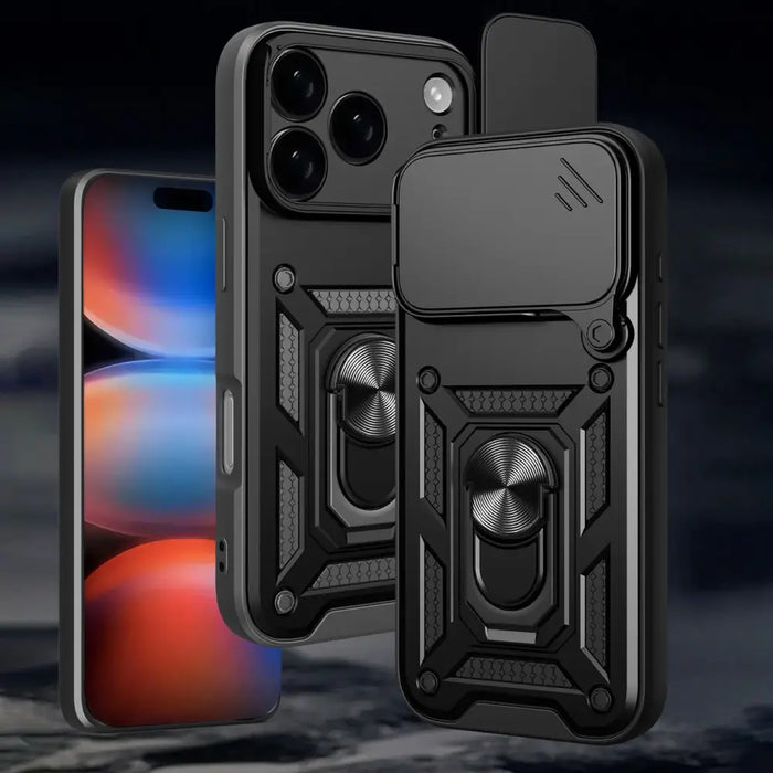 Калъф Hybrid Armor Camshield за iPhone 17 Pro Max