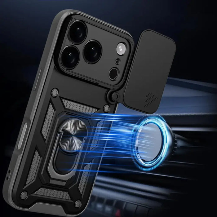 Калъф Hybrid Armor Camshield за iPhone 17 Pro Max