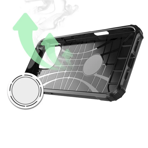 Калъф Hybrid Armor iPhone 16 Pro - черен