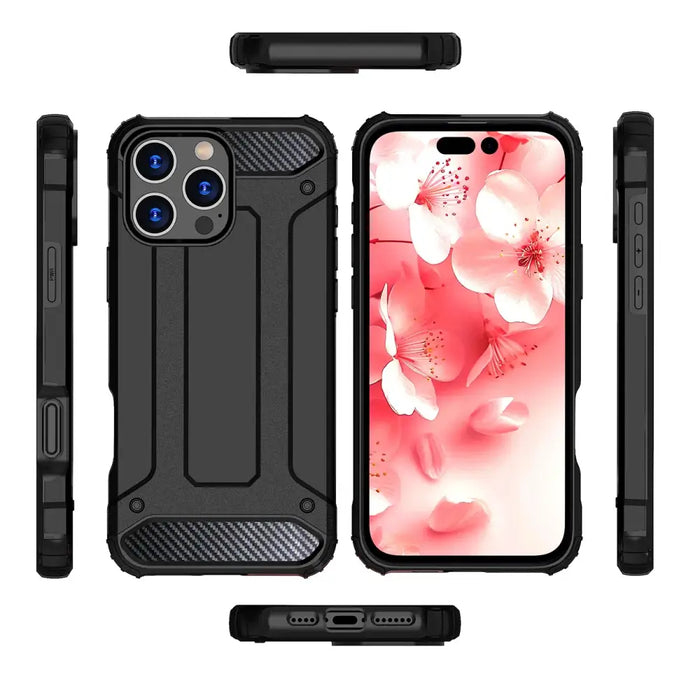 Калъф Hybrid Armor iPhone 16 Pro - черен