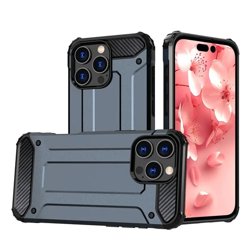 Калъф Hybrid Armor iPhone 16 Pro Max - Син