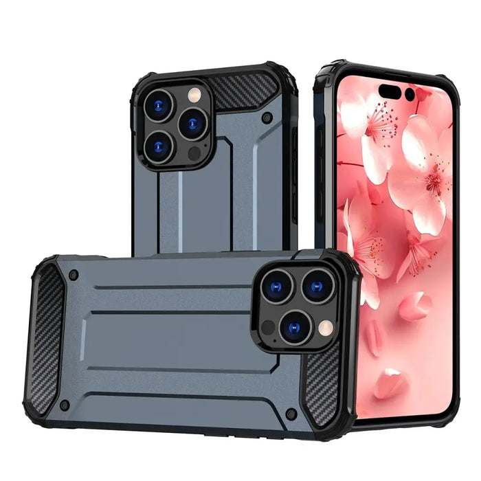 Калъф Hybrid Armor iPhone 16 Pro - син