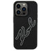 Калъф Karl Lagerfeld 3D Rubber Signature за iPhone 15 Pro