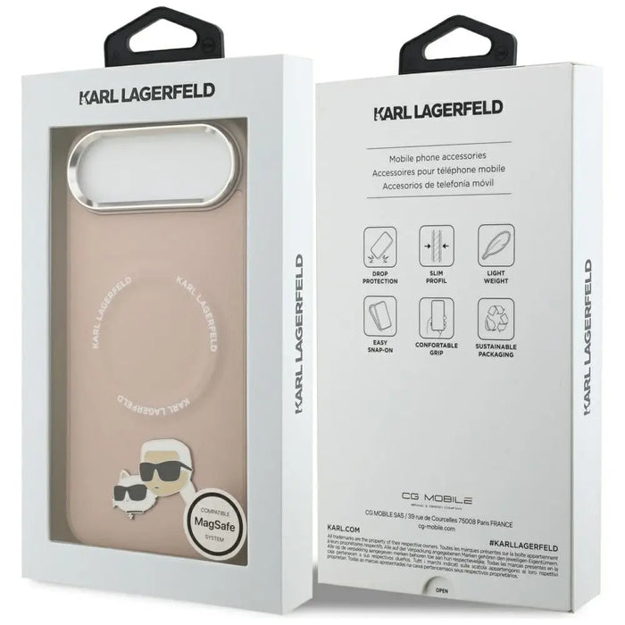Калъф Karl Lagerfeld Karl & Choupette Pins MagSafe