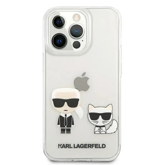 Калъф Karl Lagerfeld Karl & Choupette за iPhone 13 Pro Max