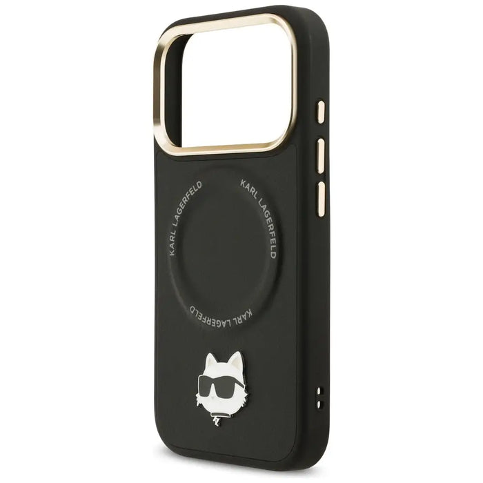 Калъф Karl Lagerfeld Big Strap Choupette Metal Logo MagSafe