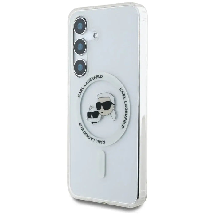 Калъф Karl Lagerfeld Button Karl & Choupette Heads Printed