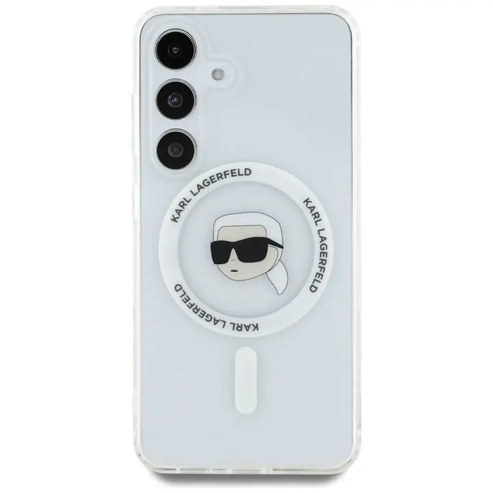 Калъф Karl Lagerfeld Button Karl Head Printed Logo MagSafe