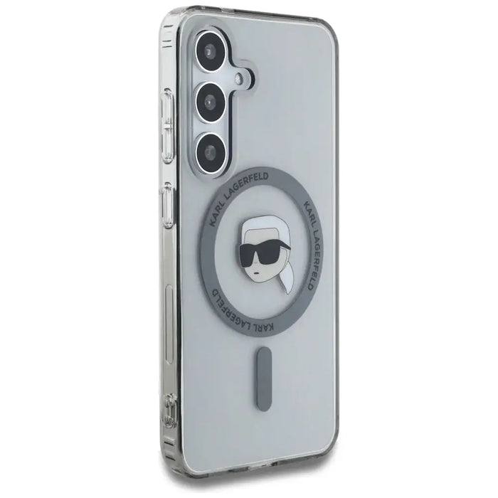 Калъф Karl Lagerfeld Button Karl Head Printed Logo MagSafe