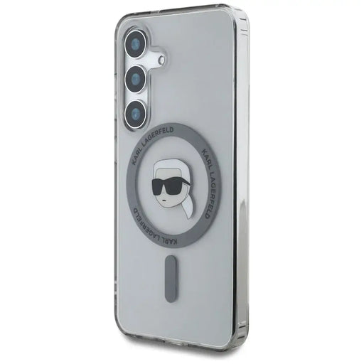 Калъф Karl Lagerfeld Button Karl Head Printed Logo MagSafe