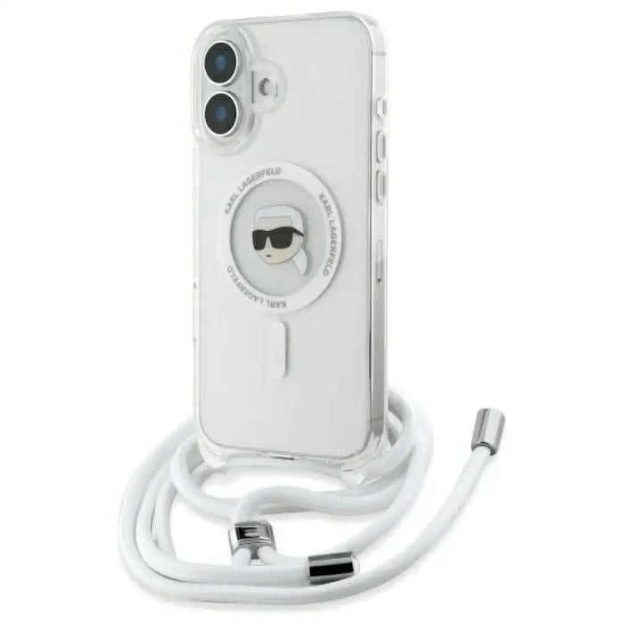 Калъф Karl Lagerfeld Crossbody IML Karl Head Magsafe