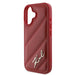 Калъф Karl Lagerfeld Diagonal Quilted Script iPhone 16