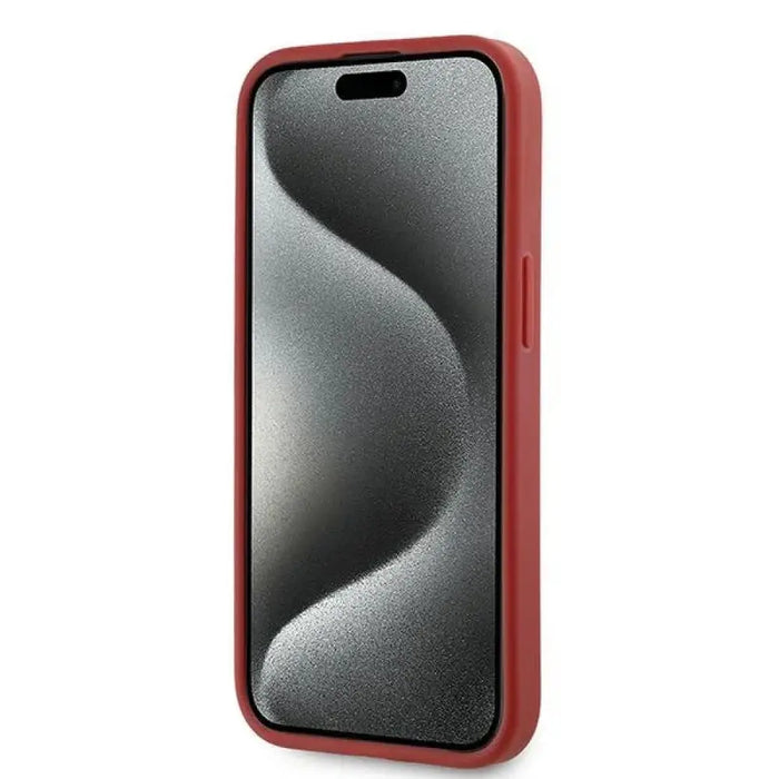 Калъф Karl Lagerfeld Diagonal Quilted Script за iPhone 15