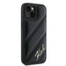 Калъф Karl Lagerfeld Diagonal Quilted Script за iPhone 15