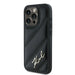 Калъф Karl Lagerfeld Diagonal Quilted Script за iPhone 15