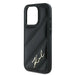 Калъф Karl Lagerfeld Diagonal Quilted Script за iPhone 15