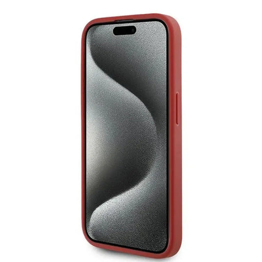 Калъф Karl Lagerfeld Diagonal Quilted Script за iPhone 15