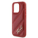 Калъф Karl Lagerfeld Diagonal Quilted Script за iPhone 15