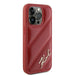 Калъф Karl Lagerfeld Diagonal Quilted Script за iPhone 15