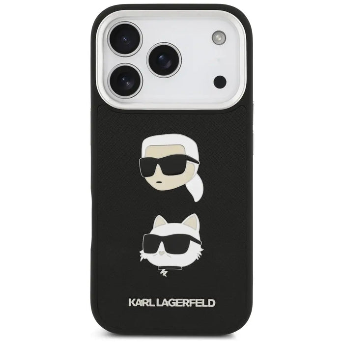 Калъф Karl Lagerfeld FW Grained Karl & Choupette Heads Pins