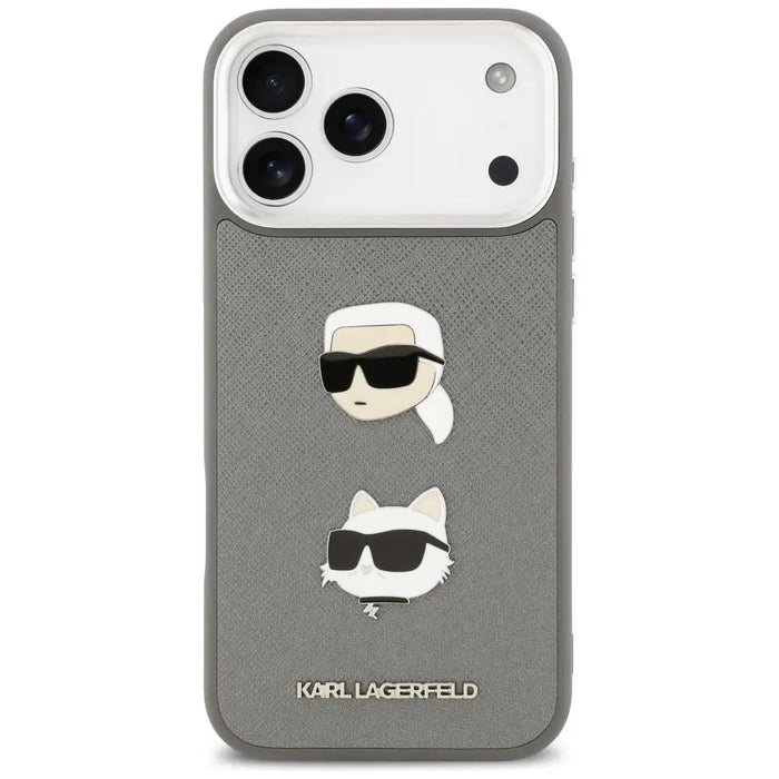 Калъф Karl Lagerfeld FW Grained Karl & Choupette Heads Pins