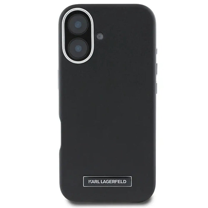 Калъф Karl Lagerfeld FW Metal Plate MagSafe iPhone 16 Plus