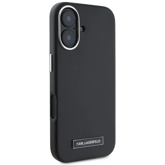 Калъф Karl Lagerfeld FW Metal Plate MagSafe iPhone 16 Plus