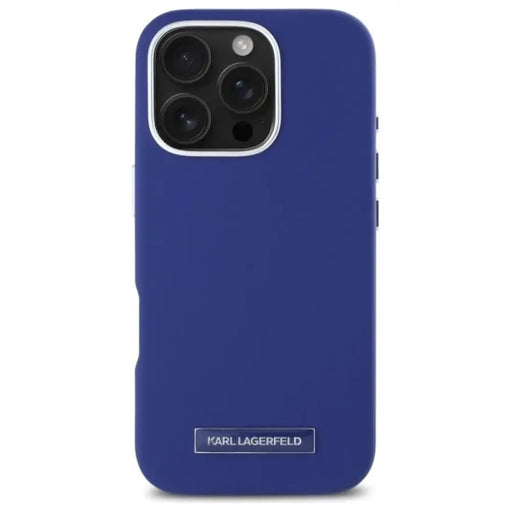 Калъф Karl Lagerfeld FW Metal Plate MagSafe iPhone 16 Pro