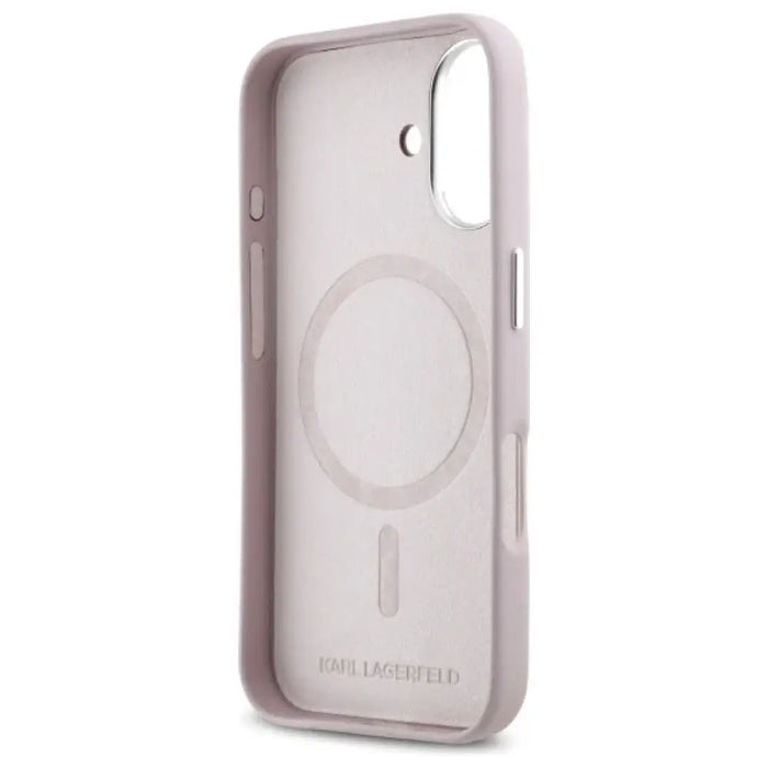 Калъф Karl Lagerfeld FW Metal Plate MagSafe iPhone 16