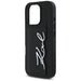 Калъф Karl Lagerfeld HC Grained PU Cardslot Metal Signature