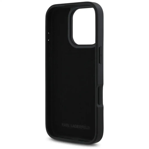 Калъф Karl Lagerfeld HC Grained PU Cardslot Metal Signature