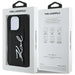 Калъф Karl Lagerfeld HC Grained PU Cardslot Metal Signature