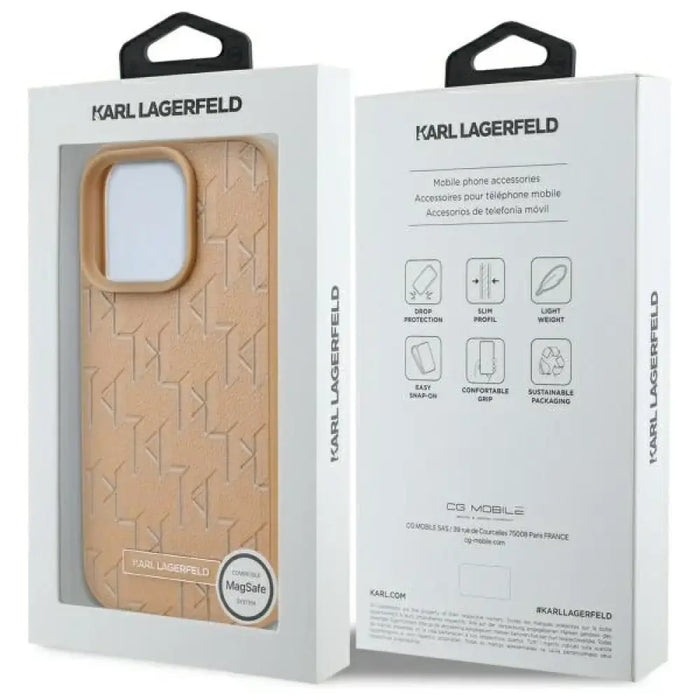 Калъф Karl Lagerfeld Hot Stamp Magsafe за iPhone 16 Pro Max