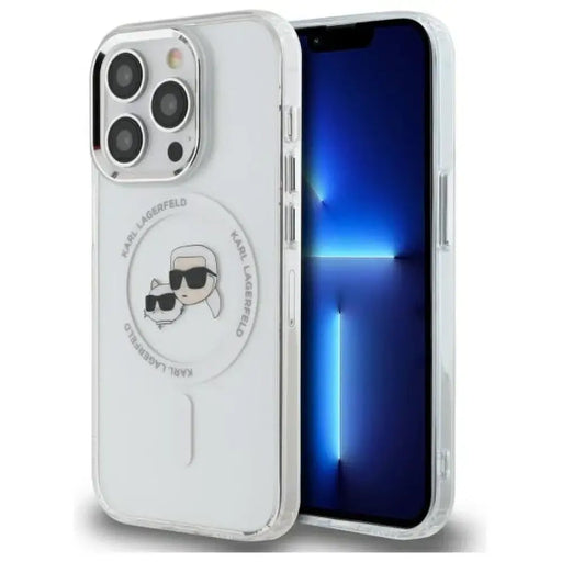 Калъф Karl Lagerfeld IML Metal Karl & Choupette Head