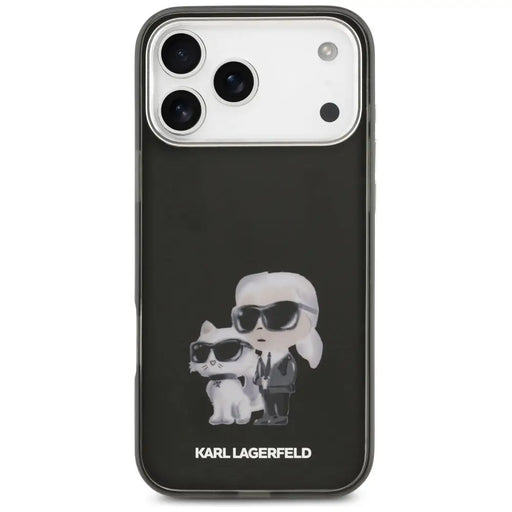 Калъф Karl Lagerfeld IML Aquarelle Karl & Choupette & Logo