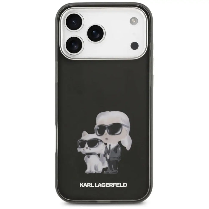 Калъф Karl Lagerfeld IML Aquarelle Karl & Choupette & Logo