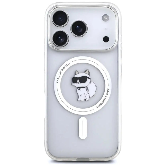 Калъф Karl Lagerfeld IML Choupette MagSafe за iPhone 17 Pro