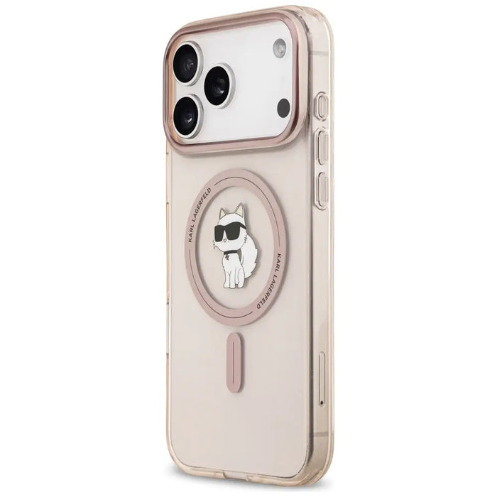 Калъф Karl Lagerfeld IML Choupette MagSafe за iPhone 17 Pro
