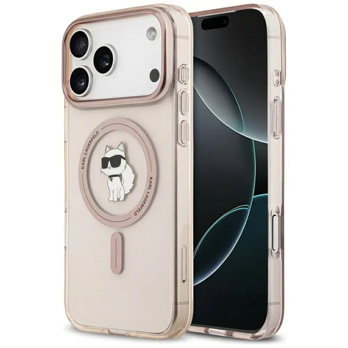 Калъф Karl Lagerfeld IML Choupette MagSafe за iPhone 17 Pro