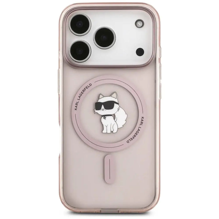 Калъф Karl Lagerfeld IML Choupette MagSafe за iPhone 17 Pro