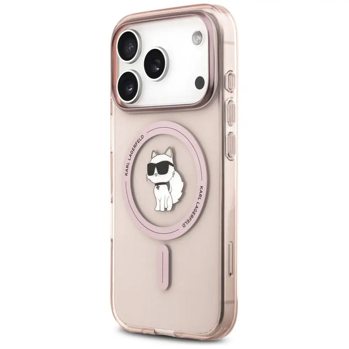 Калъф Karl Lagerfeld IML Choupette MagSafe за iPhone 17 Pro