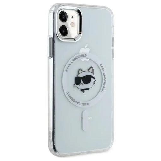 Калъф Karl Lagerfeld IML Metal Choupette Head MagSafe
