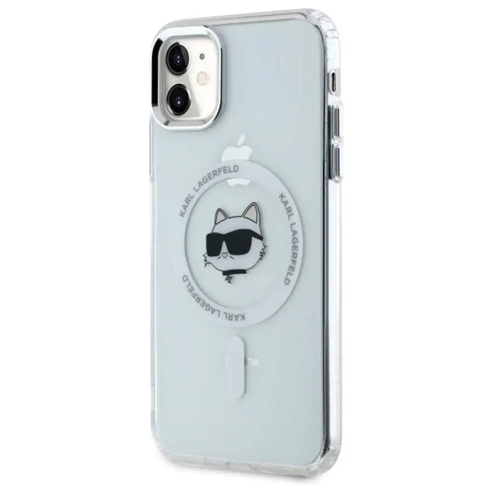 Калъф Karl Lagerfeld IML Metal Choupette Head MagSafe
