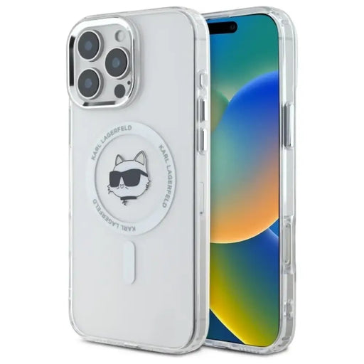 Калъф Karl Lagerfeld IML Metal Choupette Head MagSafe