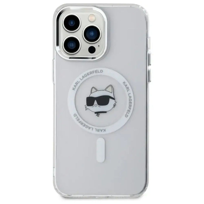 Калъф Karl Lagerfeld IML Metal Choupette Head MagSafe