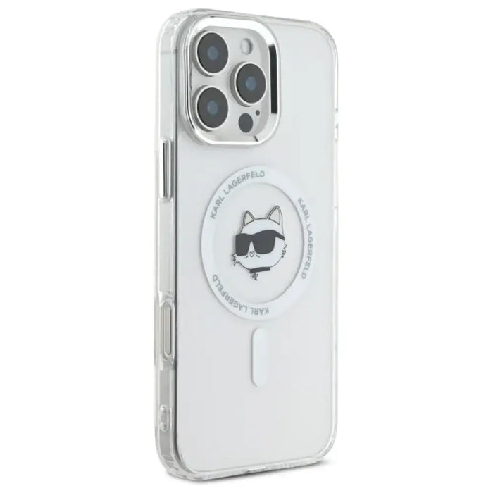 Калъф Karl Lagerfeld IML Metal Choupette Head MagSafe